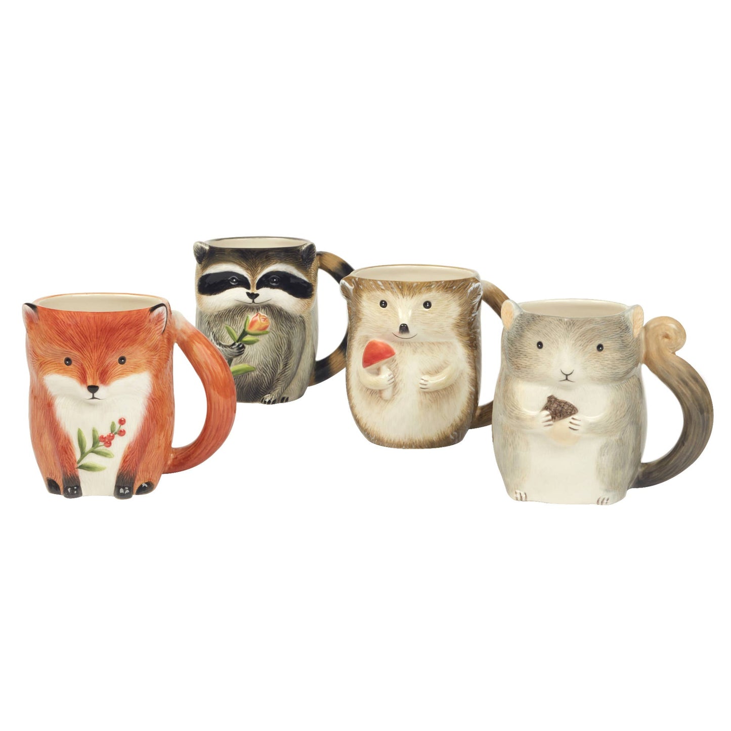 Woodland Critters Fall Mugs 16 oz.