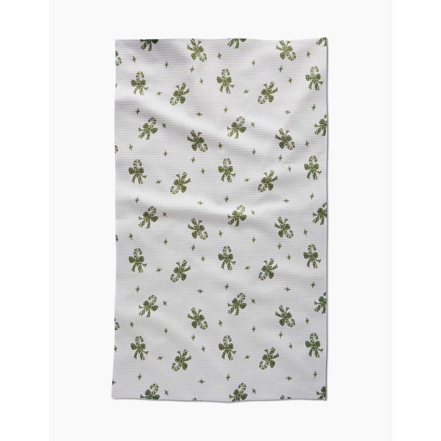 Candy Canes For You Geometry Tea Towel