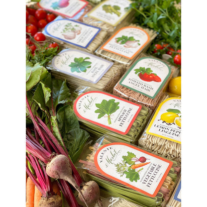 Black Olive and Garlic Fettuccine