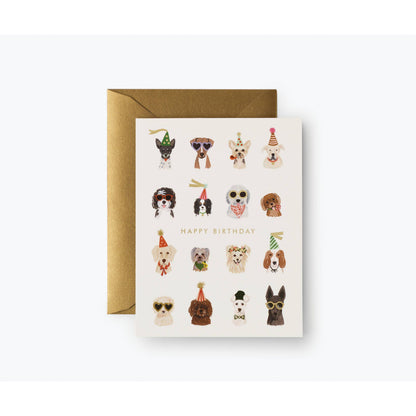 Party Pups Birthday Card
