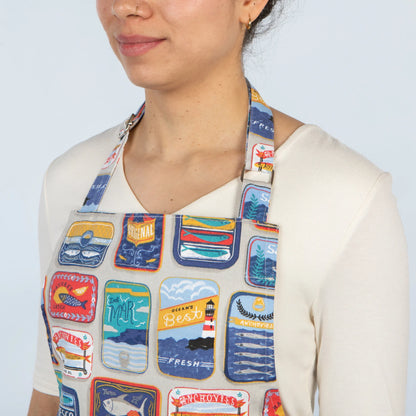 Del Mar Tinned Fish Chef's Apron