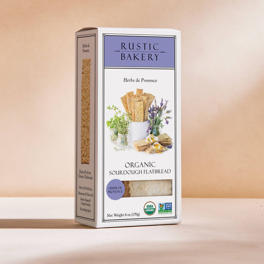 Herbs de Provence Organic Sourdough Flatbread Crackers