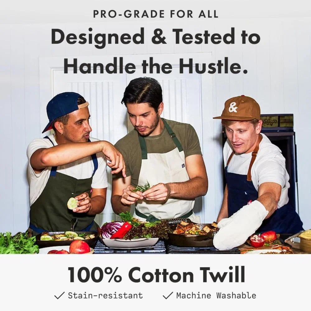 Hedley & Bennett Essential Midnight Cider Blue Apron
