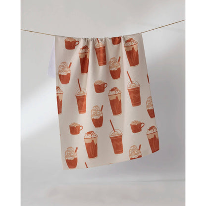 Spice Season Geometry Tea Towel