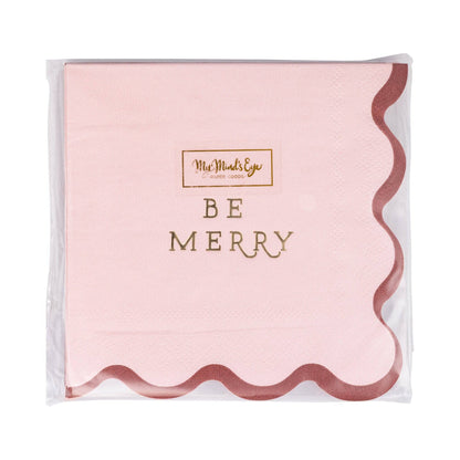 Be Merry Napkin Set