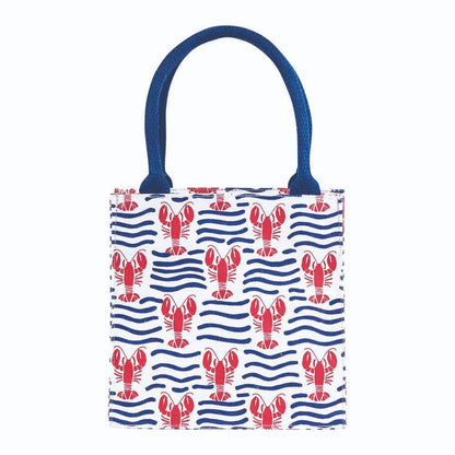 Lobster Waves Reusable Itsy Bitsy Gift Bag