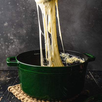 Staub 7 qt Round Dutch Oven in Basil
