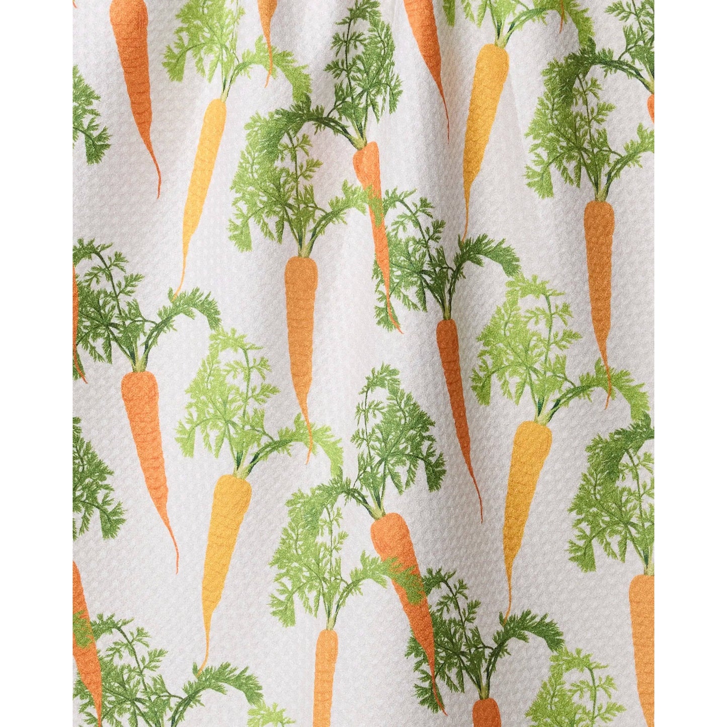 Happy Carrots Geometry Tea Towel