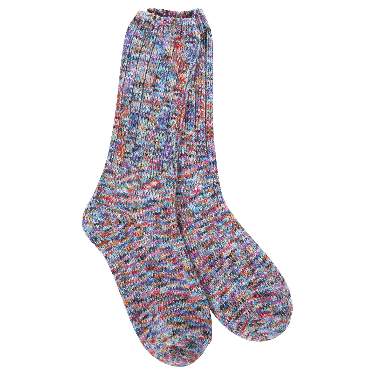 Ragg Crew Socks in Indigo