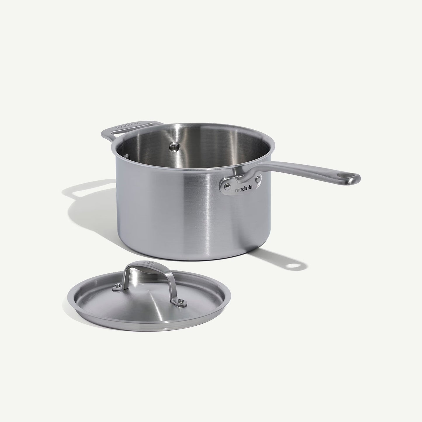 Made In Stainless Clad Saucepan, 4 Qt