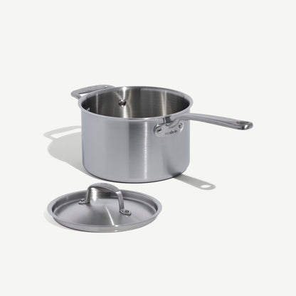 Made In Stainless Clad Saucepan, 4 Qt