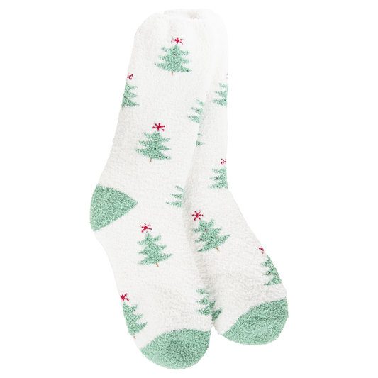 Cozy Crew Sock in Holiday Forest