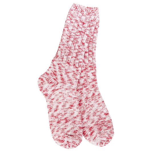 Ragg Crew Sock in Peppermint