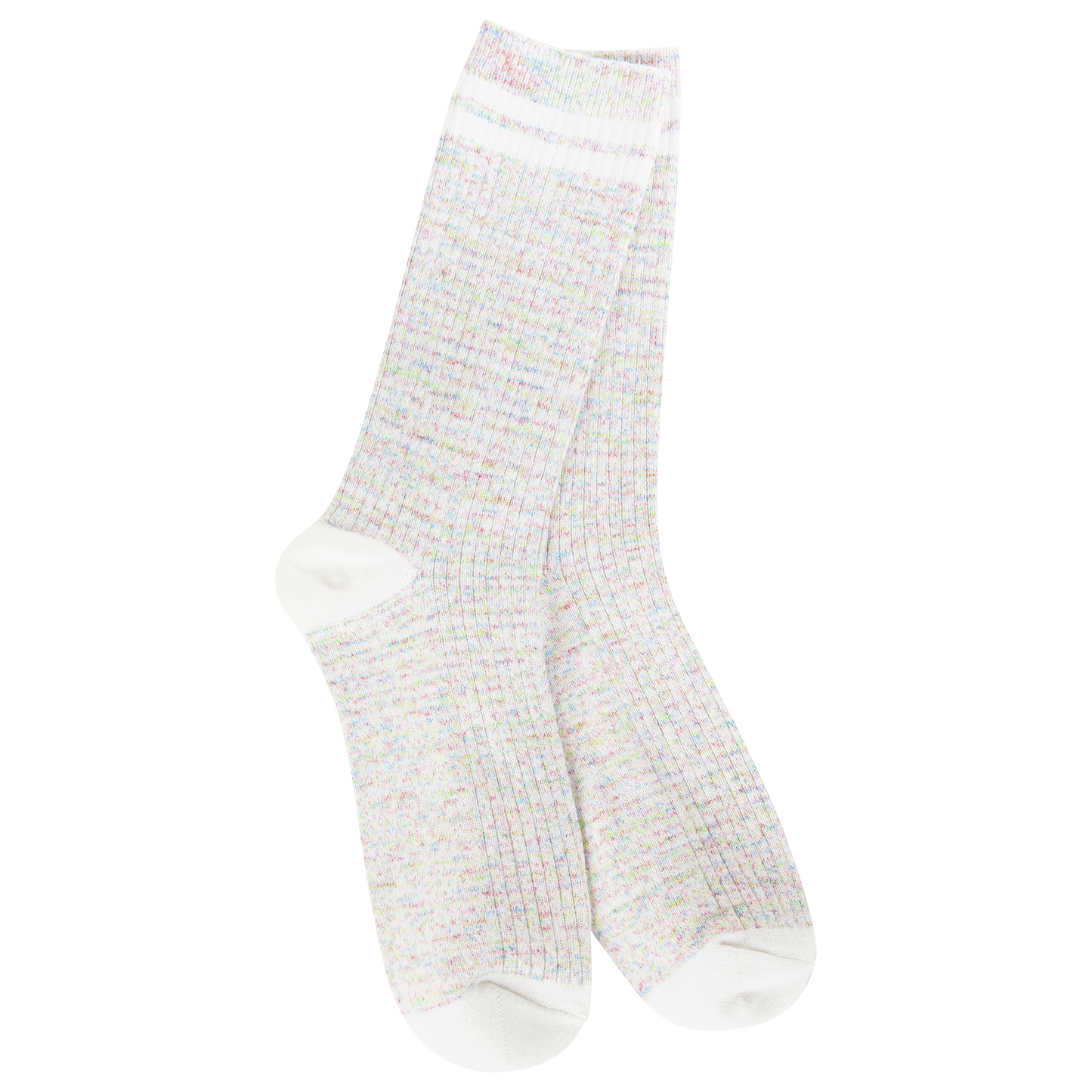 Light Weight Rugby Crew Socks in Birthday Cake