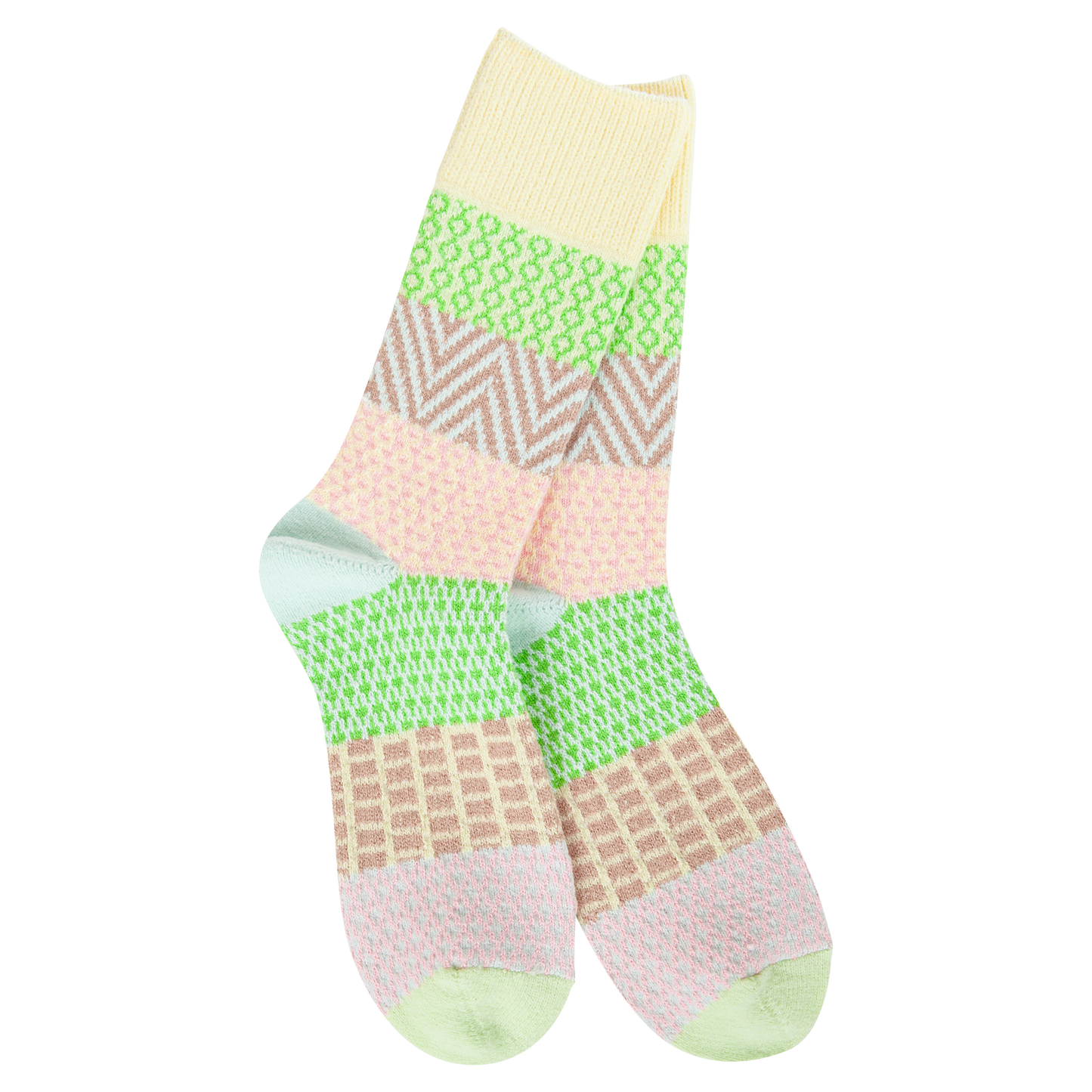 Gallery Crew Socks in Spring