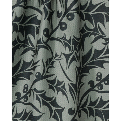 Winter Foliage Geometry Tea Towel