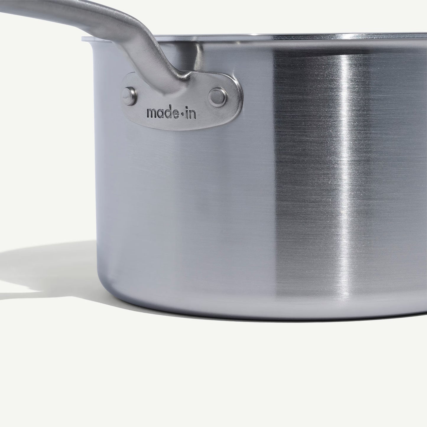 Made In Stainless Clad Saucepan, 4 Qt