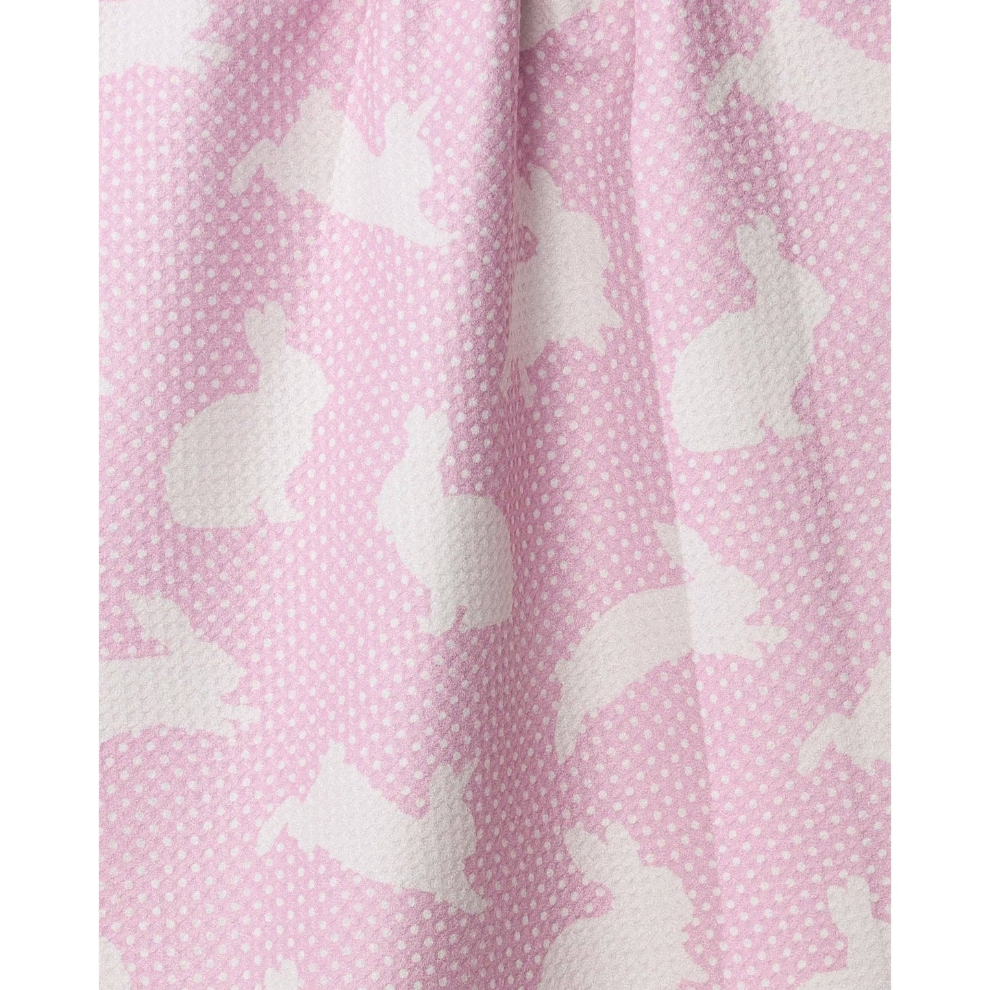 Sweet Bunny Geometry Tea Towel