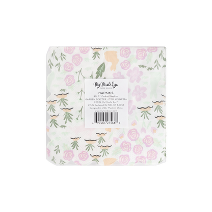 Garden Scatter Paper Cocktail Napkin