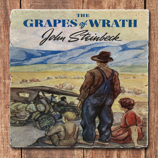 Classic Book Coaster - The Grapes of Wrath - John Steinbeck