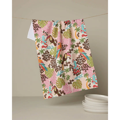Tropi Hotel Geometry Tea Towel