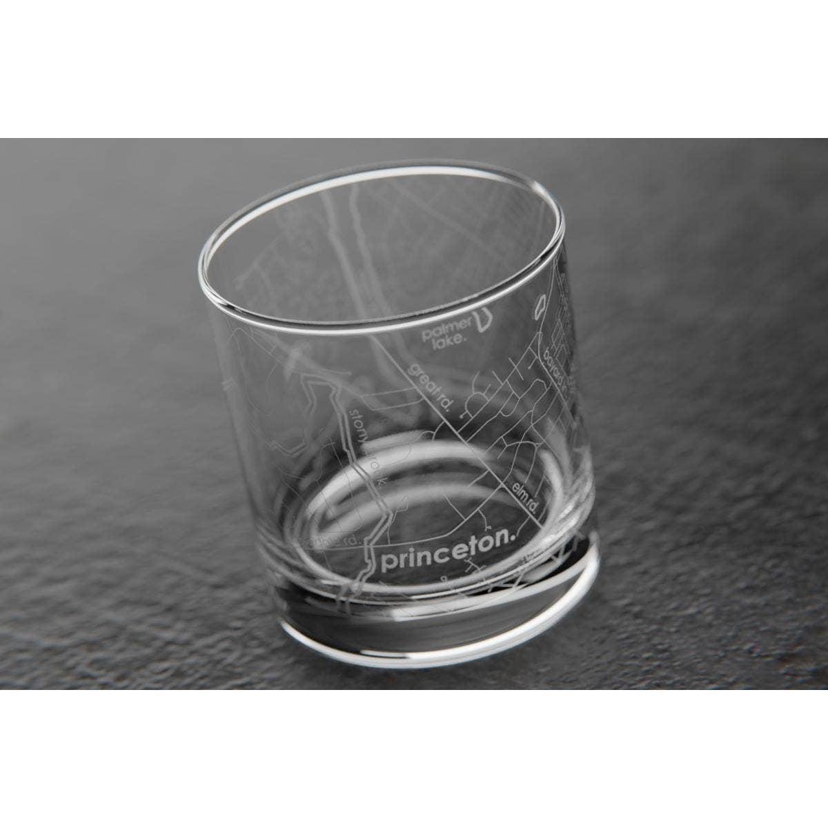 Tallahassee Florida State University College Town Etched Whiskey Rocks Glass - 11 oz