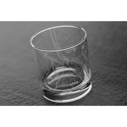 Tallahassee Florida State University College Town Etched Whiskey Rocks Glass - 11 oz