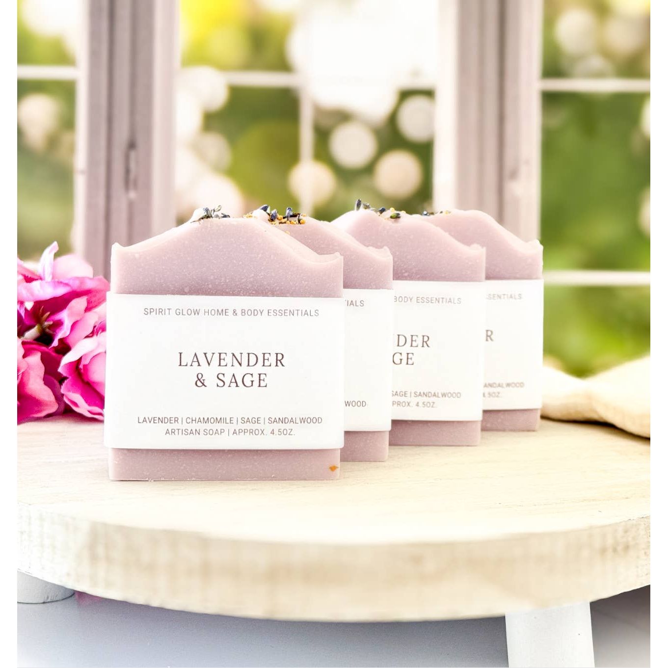 Lavender and Sage - Handcrafted Artisan Soap Bar