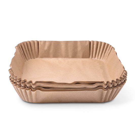 Square Air Fryer Liners, 100pc 6.3in