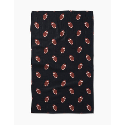 Quarter Back Geometry Tea Towel