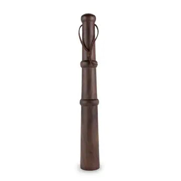 Viski Professional 12" Acacia Wood Muddler w/ Hanging Strap