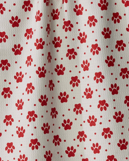 Dachshund Dash Luxe Kitchen Towel - Holiday 2026