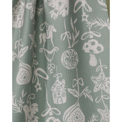 Cozy Ornaments Tea Towel