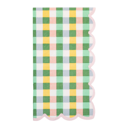 Hopscotch Gingham Dinner Napkin