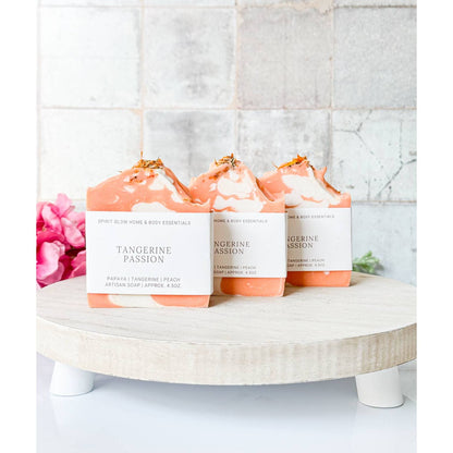 Tangerine Passion - Handcrafted Artisan Soap Bar