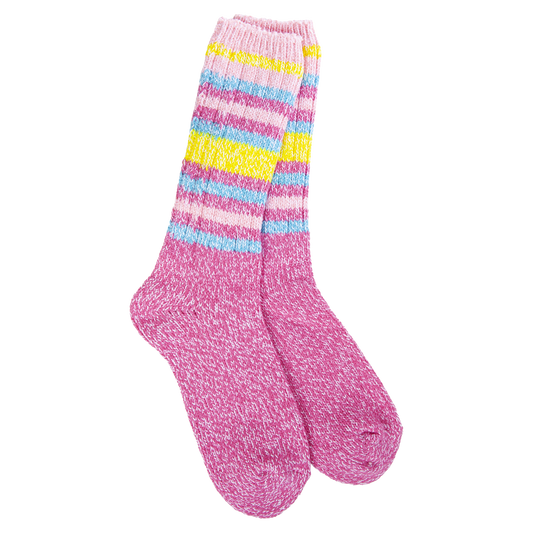 Ragg Crew Ibis Stripe Socks