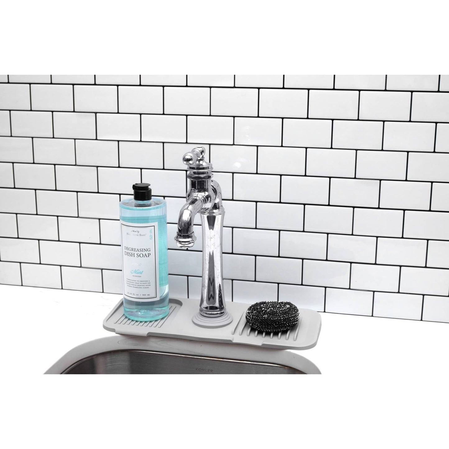 Small Sink Faucet Drip Tray
