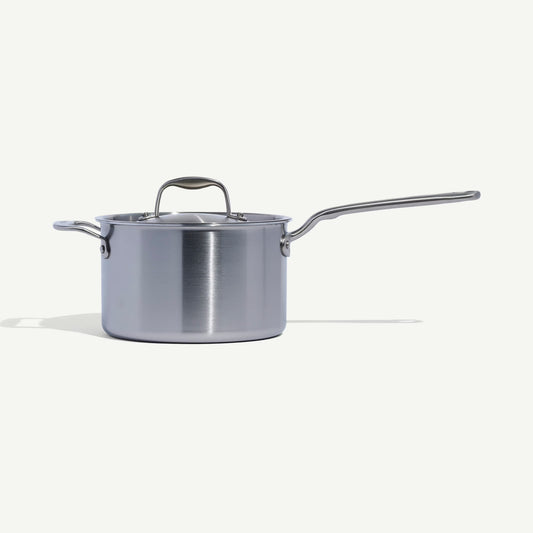 Made In Stainless Clad Saucepan, 4 Qt