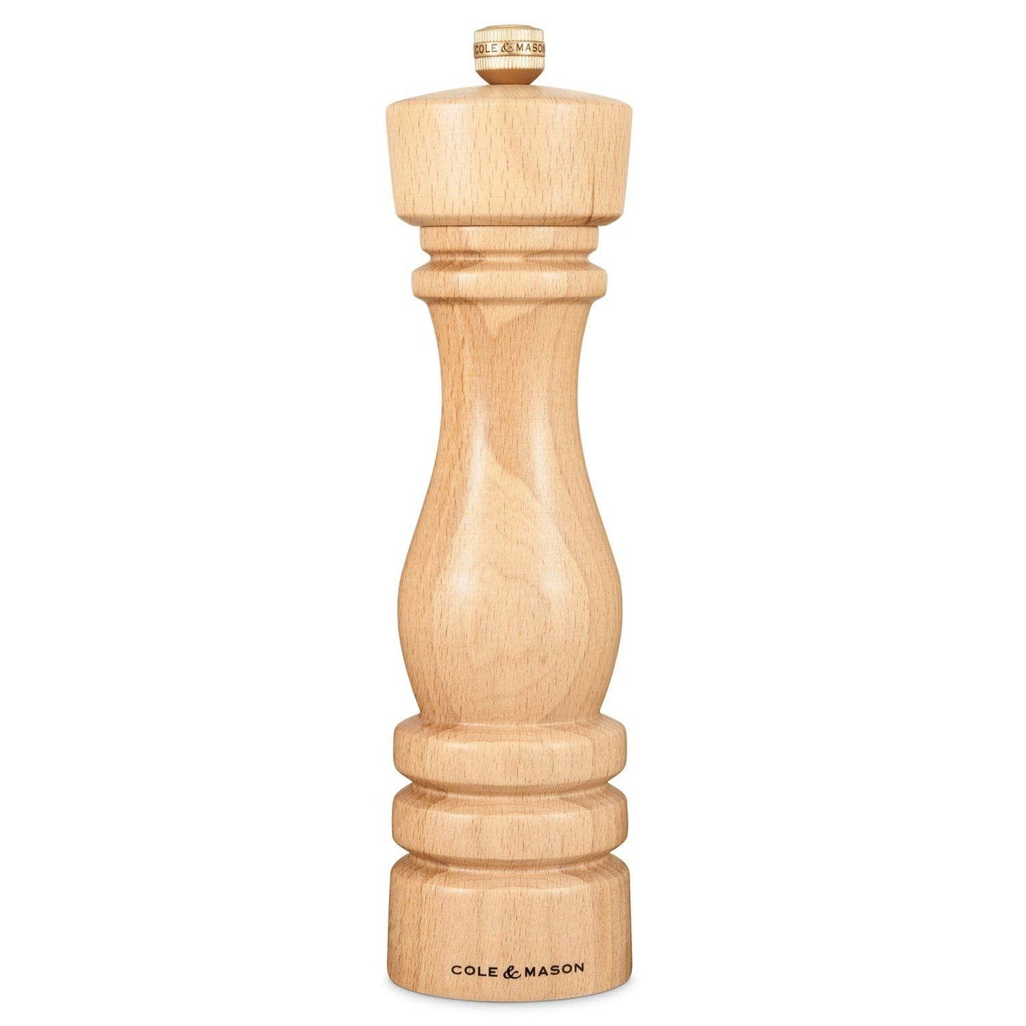Cole & Mason London Natural Beech Salt & Pepper Mills