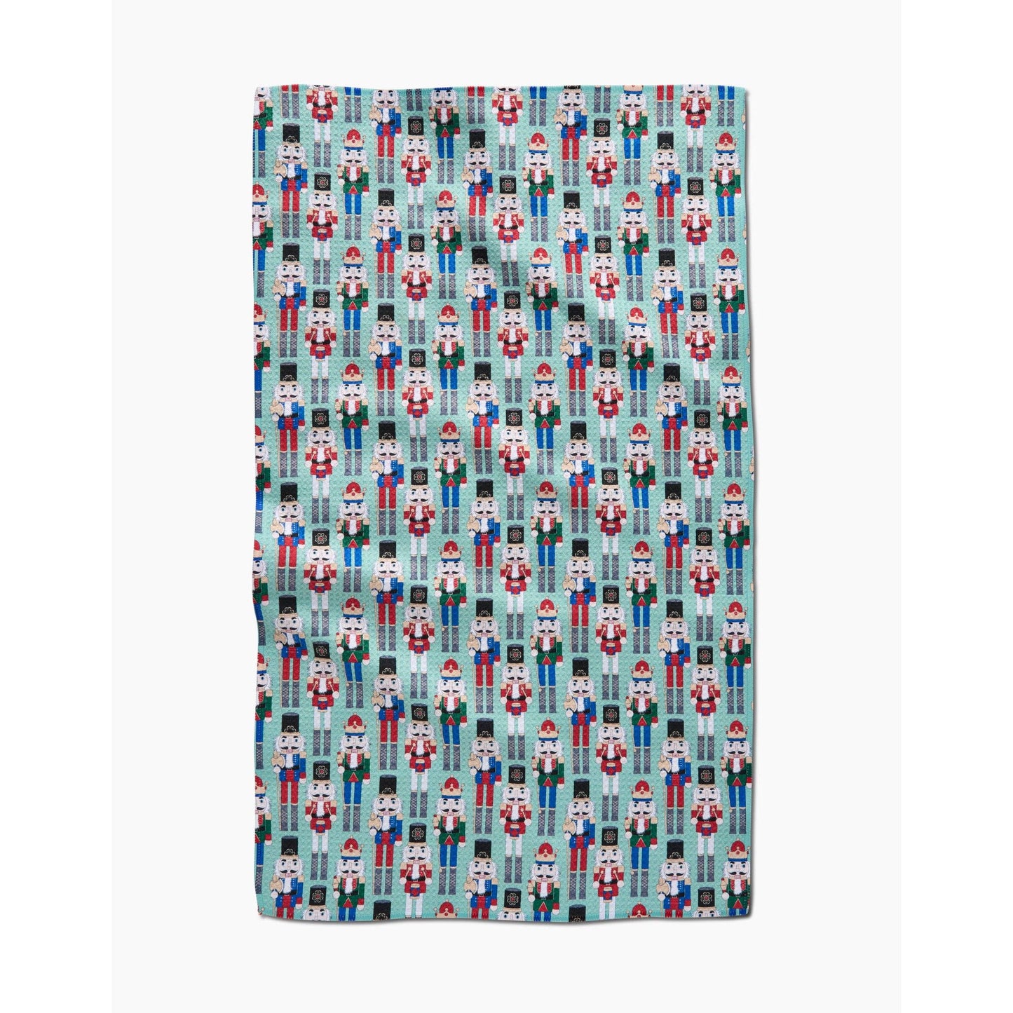 Nuts Cracking Geometry Tea Towel
