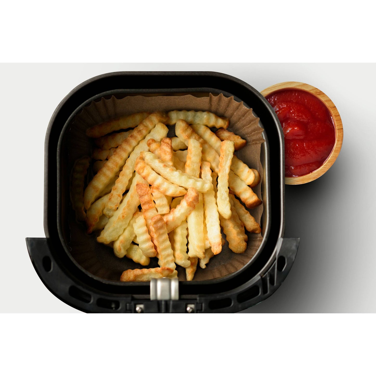 Square Air Fryer Liners, 100pc 6.3in