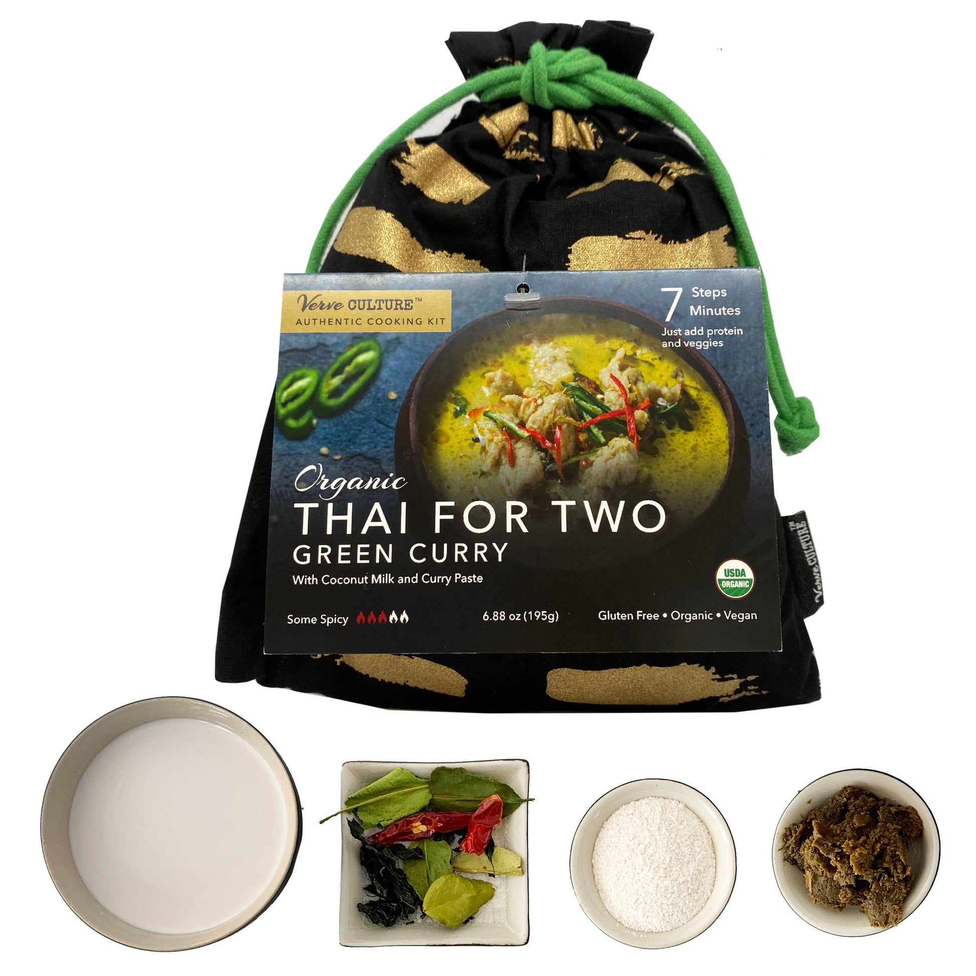 Thai for Two Cooking Kit - Organic Green Curry  Browns Kitchen