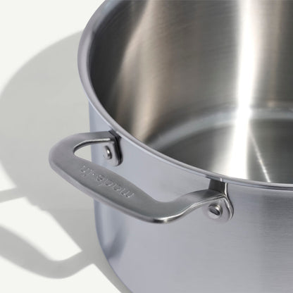 Made In Stainless Clad Stock Pot, 8 Qt