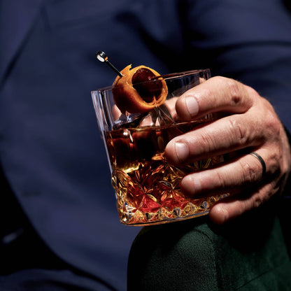 Admiral™ Vintage Style Crystal Tumblers Set of 4