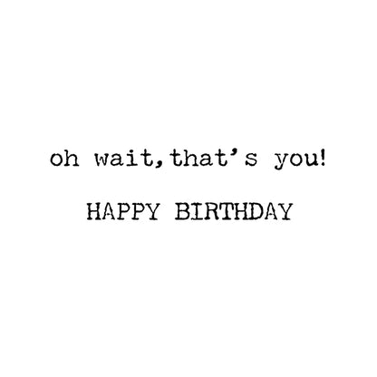 Old People Greeting Card