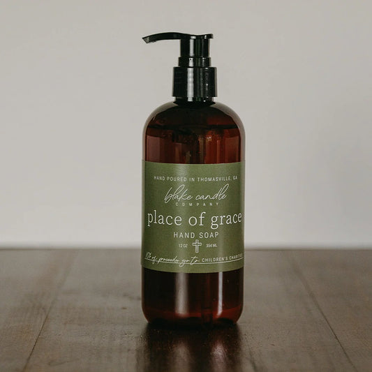 Place Of Grace Hand Soap by Blake Candle Company