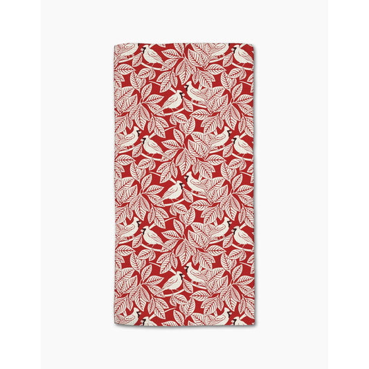 Cardinal Canopy Geometry Bar Towel