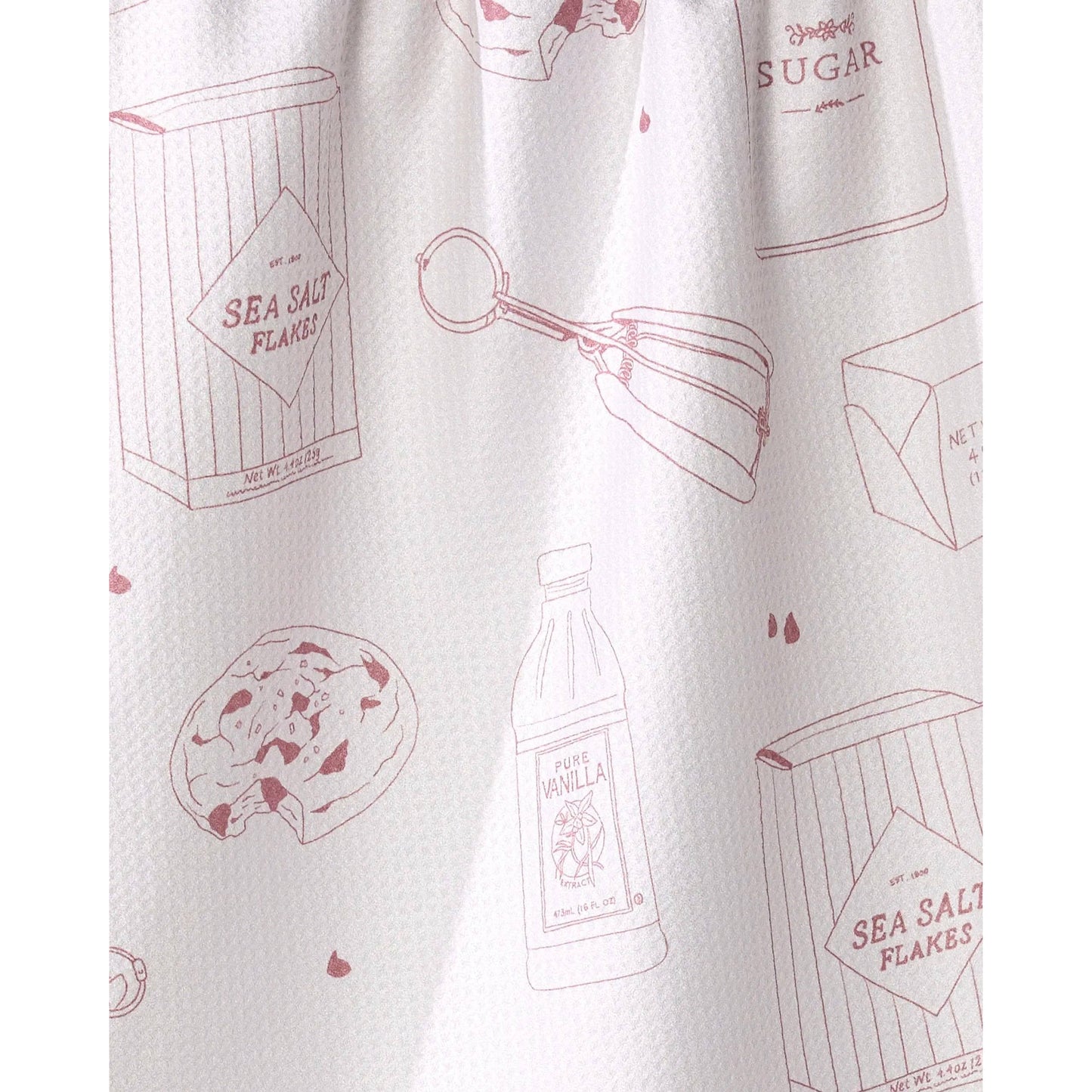 Salty Geometry Tea Towel