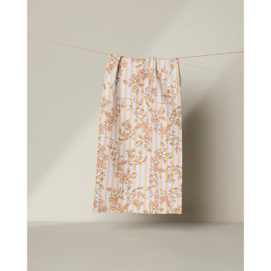 Buttercup Vine Geometry Bar Towel
