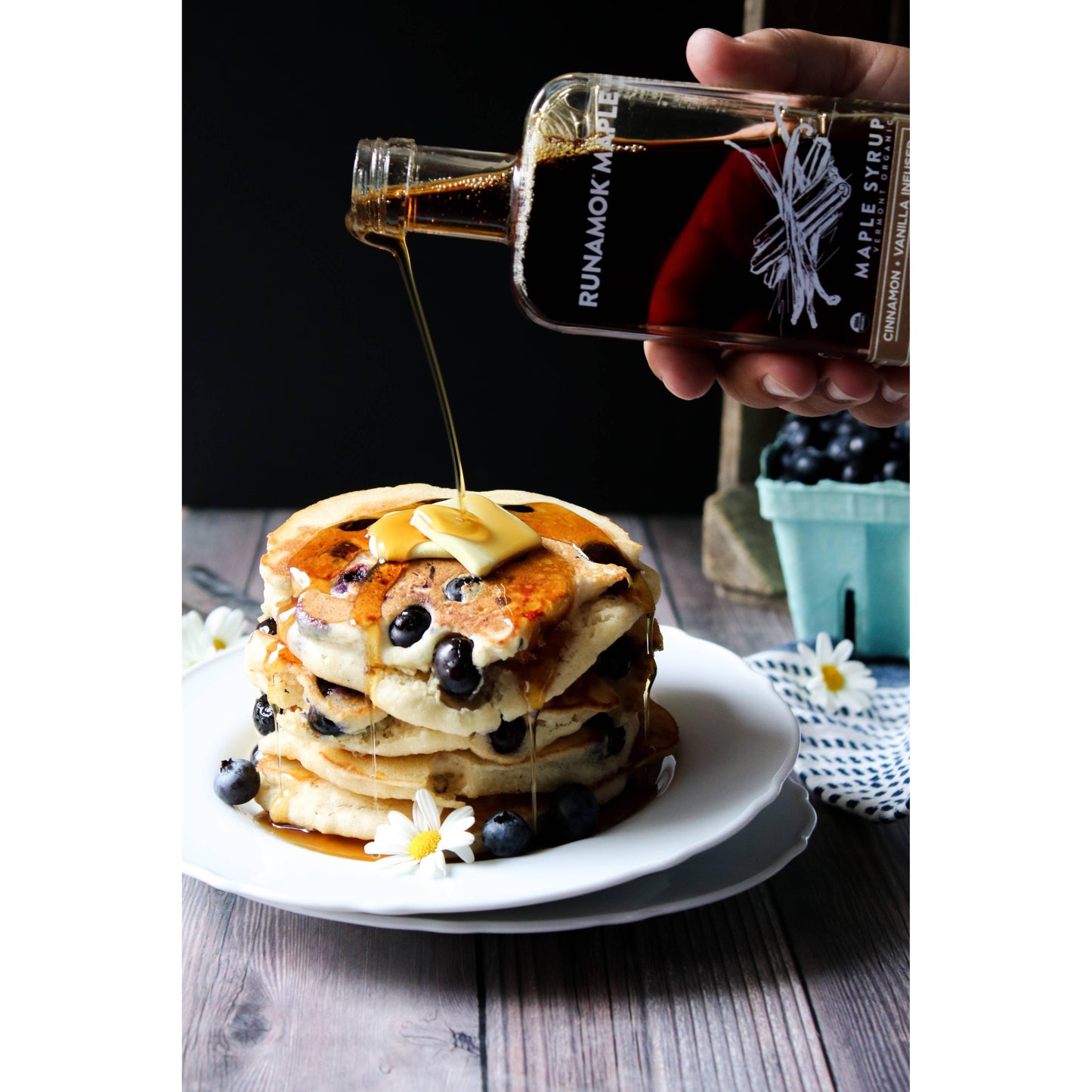 Cinnamon + Vanilla Infused Maple Syrup 250ml